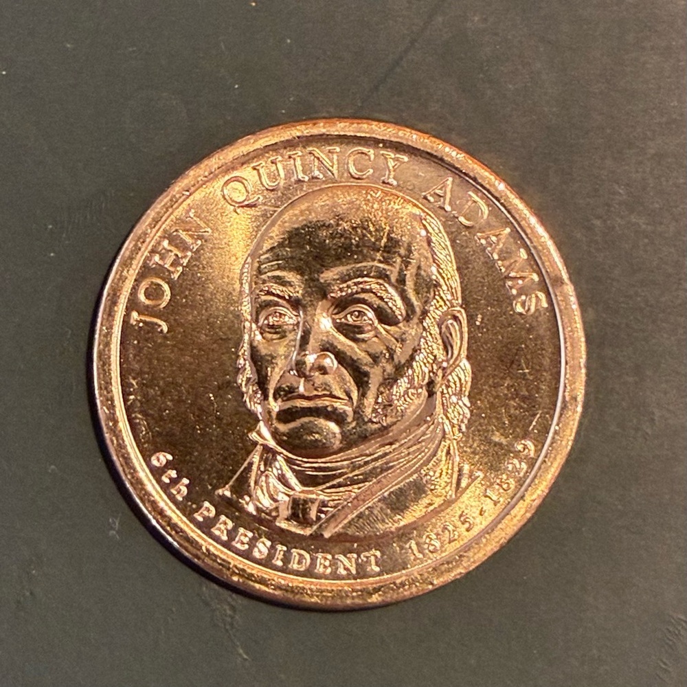 John Quincy Adams Commemorative Coin